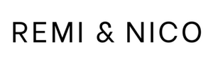 Remi & Nico logo on a white background